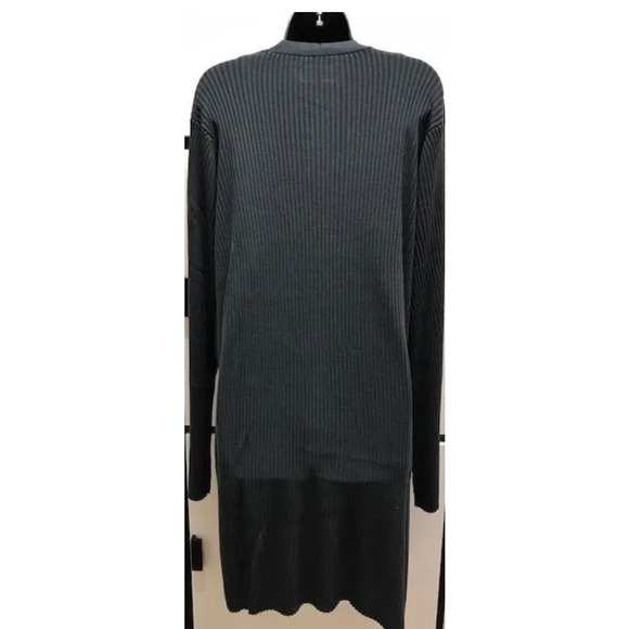 Eileen Fisher Sleek Tencel Lyocell Rib Long Cardigan size small * wom266 - Picture 4 of 12